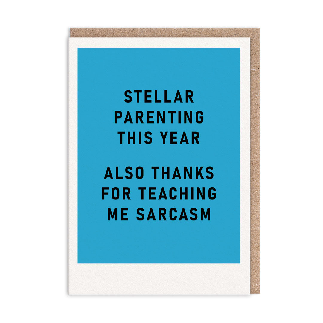 Stellar Parenting Father's Day Card by Ohh Deer Studio