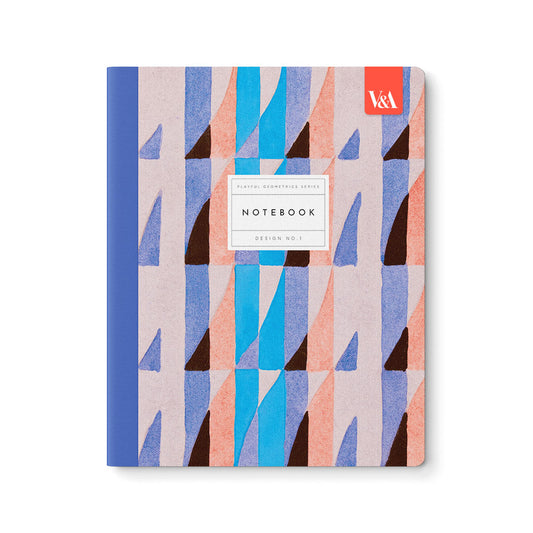 V&A Playful Geometrics A5 Notebook