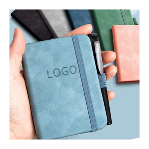 Custom Mini Travel Pocket Notebook PU Leather