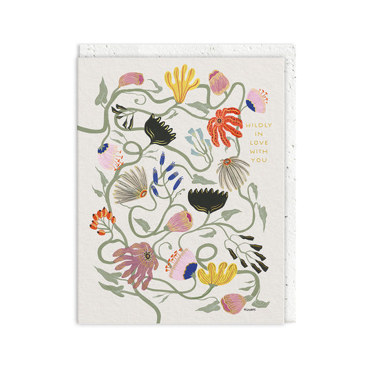 Wildly in Love Greeting Card