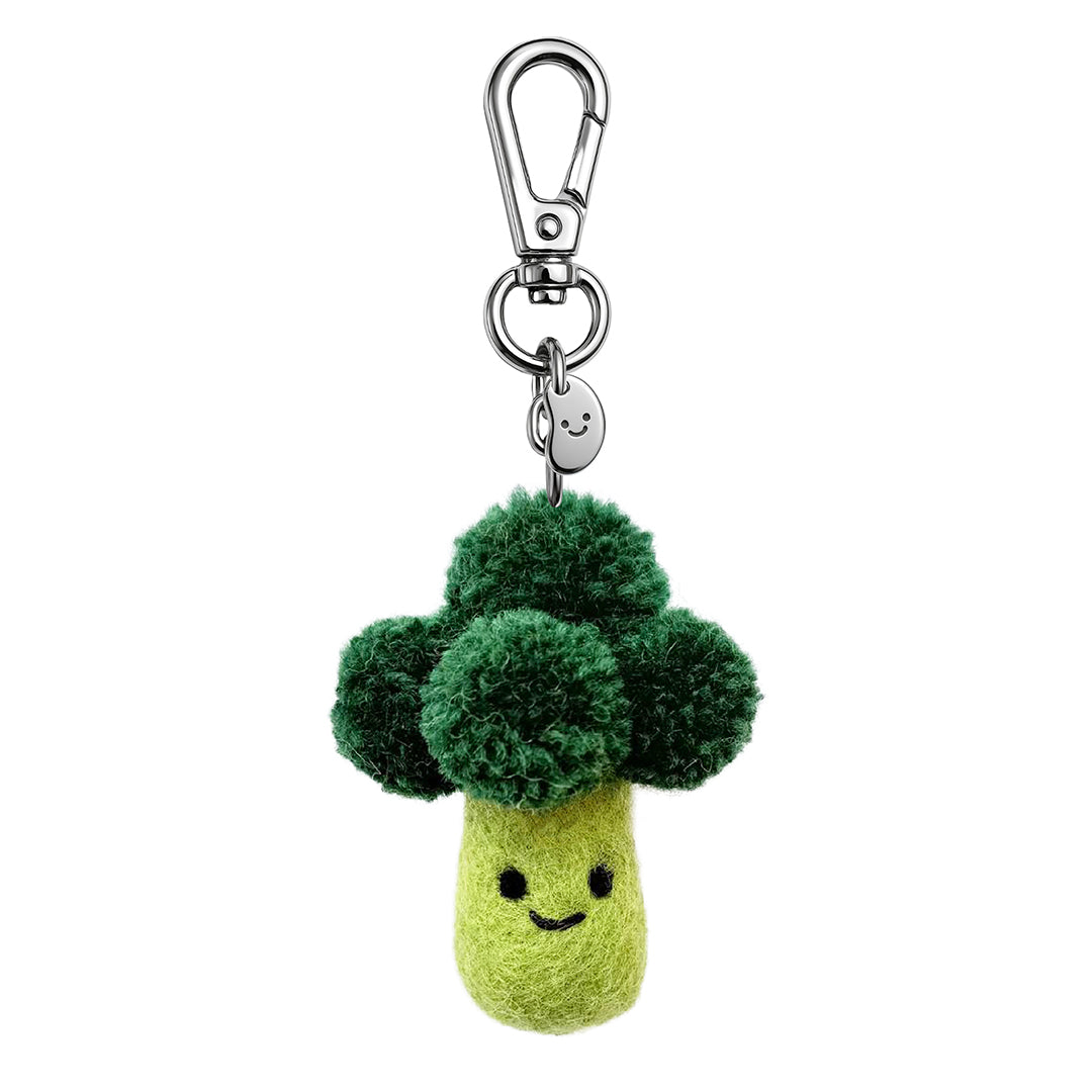 Baxter The Broccoli Felt Keychain wholesale gift