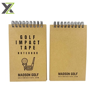 Custom A6 Wire Bound Recycled Kraft Paper Journal