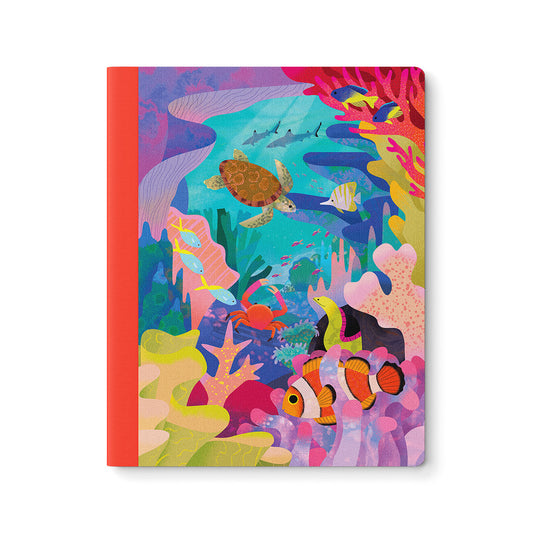 Natasha Durley Great Barrier Reef A5/10x8 Notebook