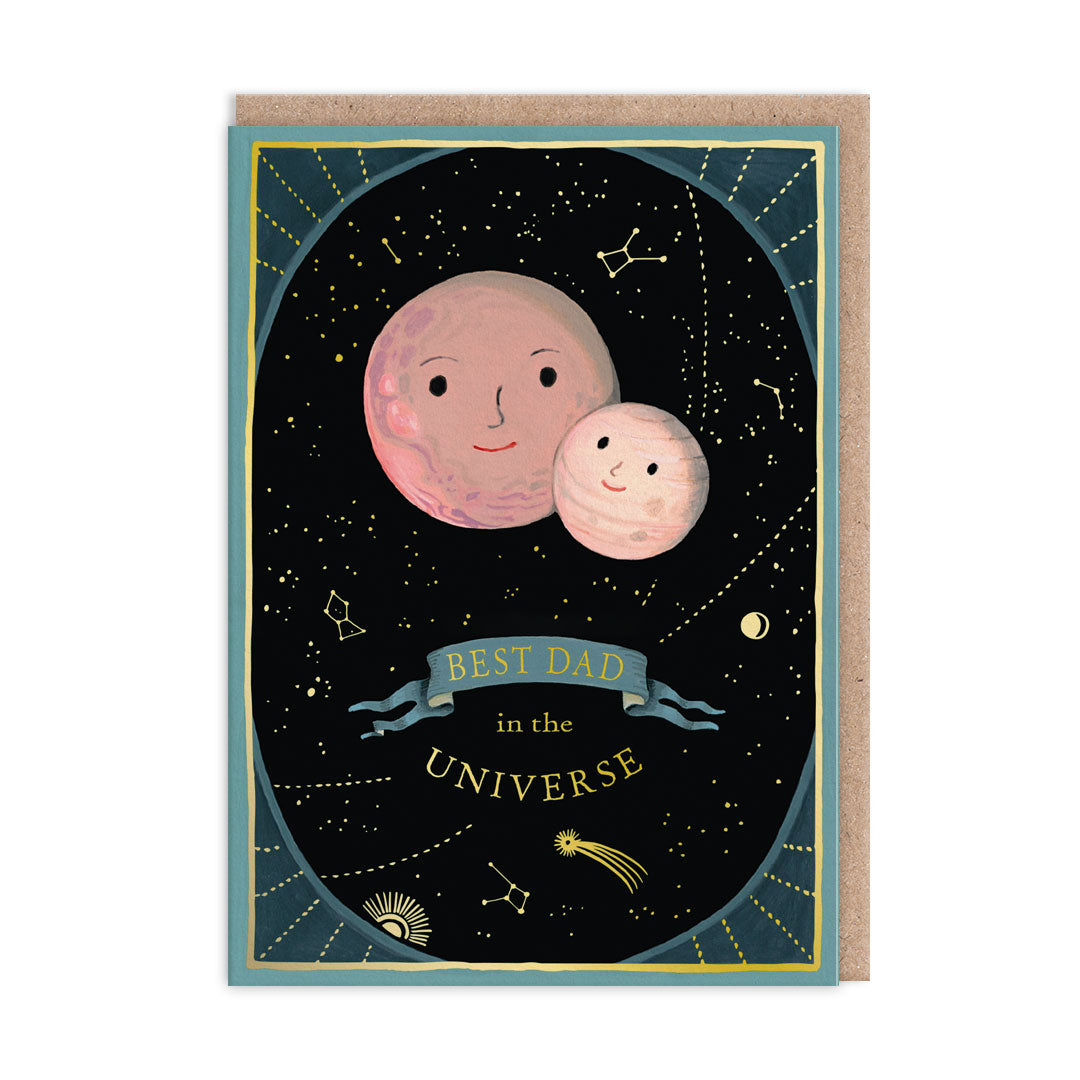 Best Dad In The Universe Card B2B Order
