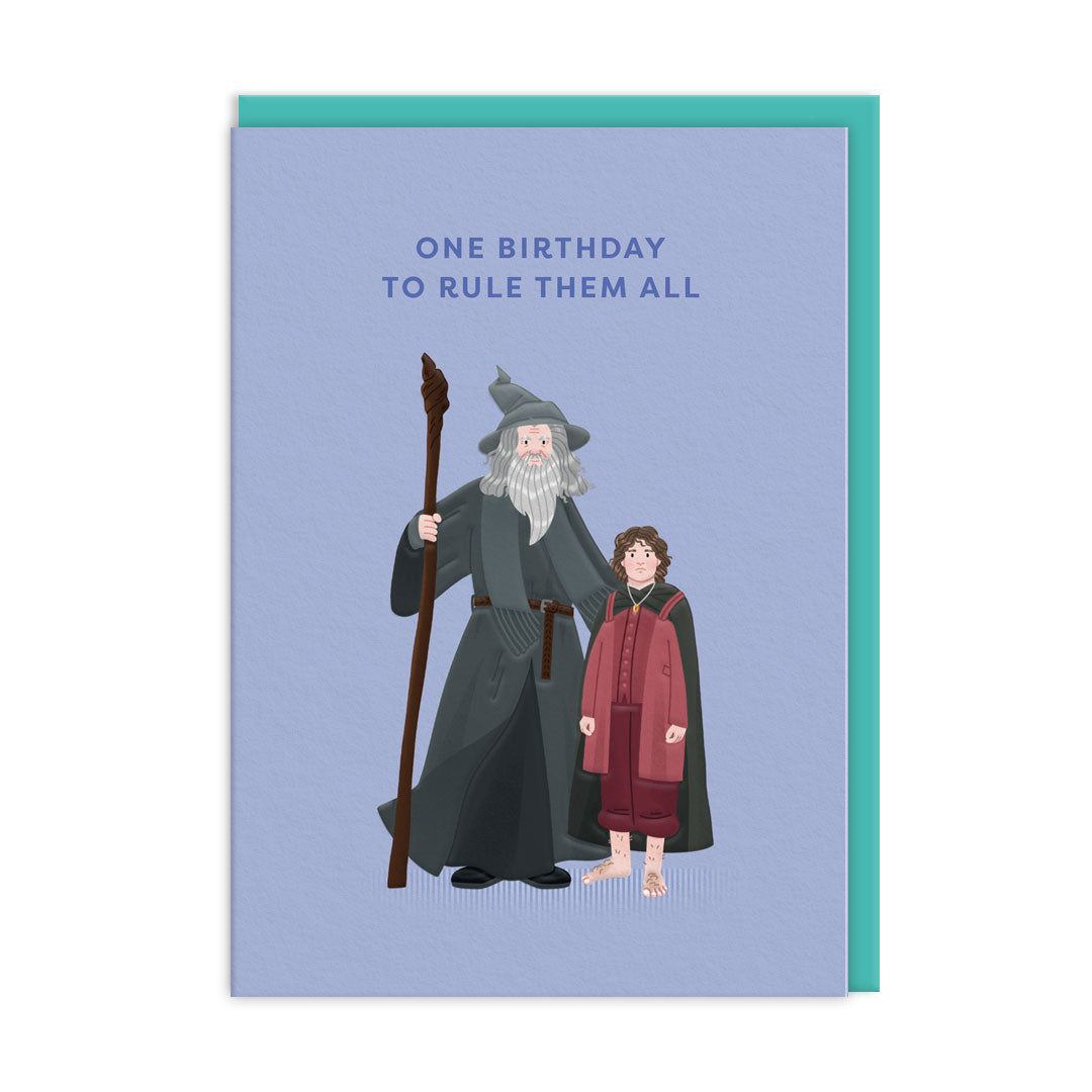 Gandalf and Frodo Greeting Card Wholesale UK
