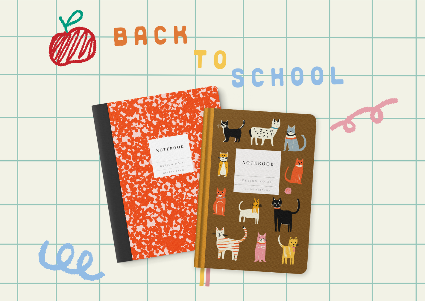 Paperback stationery and journals batch supply