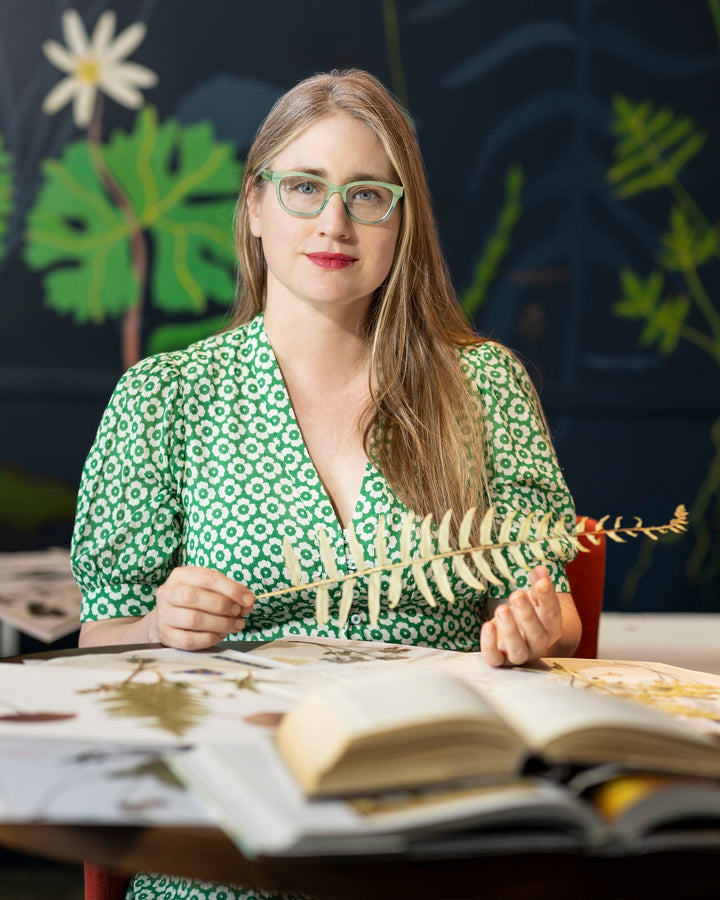 Julia Whitney Barnes mural work featured on hardback notebook designs