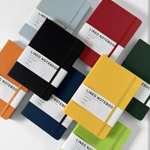 A6 Leather Journal Notebook with Pen Holder