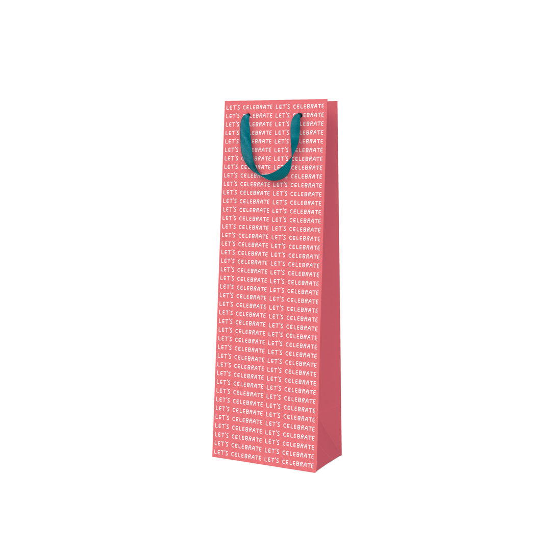 Let's Celebrate Repeat Bottle Bag by Ashkahn