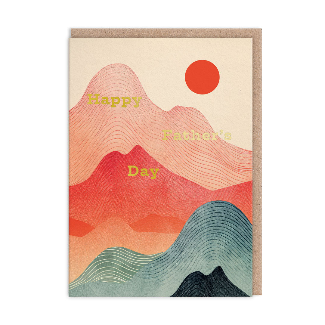 Mountain Father's Day Card by Maus Haus